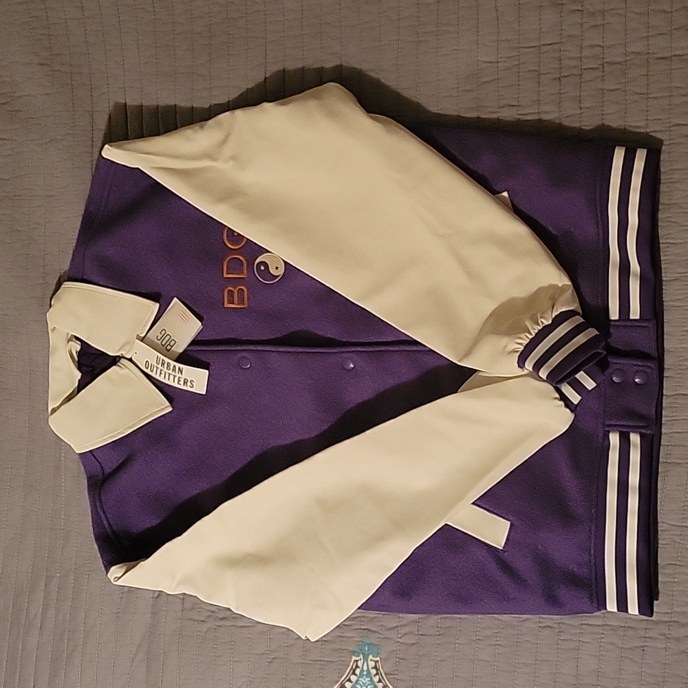 Urban Outfitters Varsity Bomber Jacket